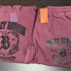 🩸RARE Licensed Bailey Sarian SUSPISH Hoodie SET in original Evidence Bags 🩸
